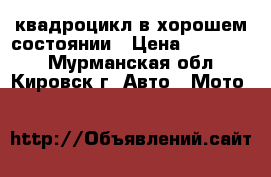 квадроцикл в хорошем состоянии › Цена ­ 160 000 - Мурманская обл., Кировск г. Авто » Мото   